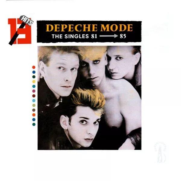 Capa do álbum "The Singles 81>85", de Depeche Mode