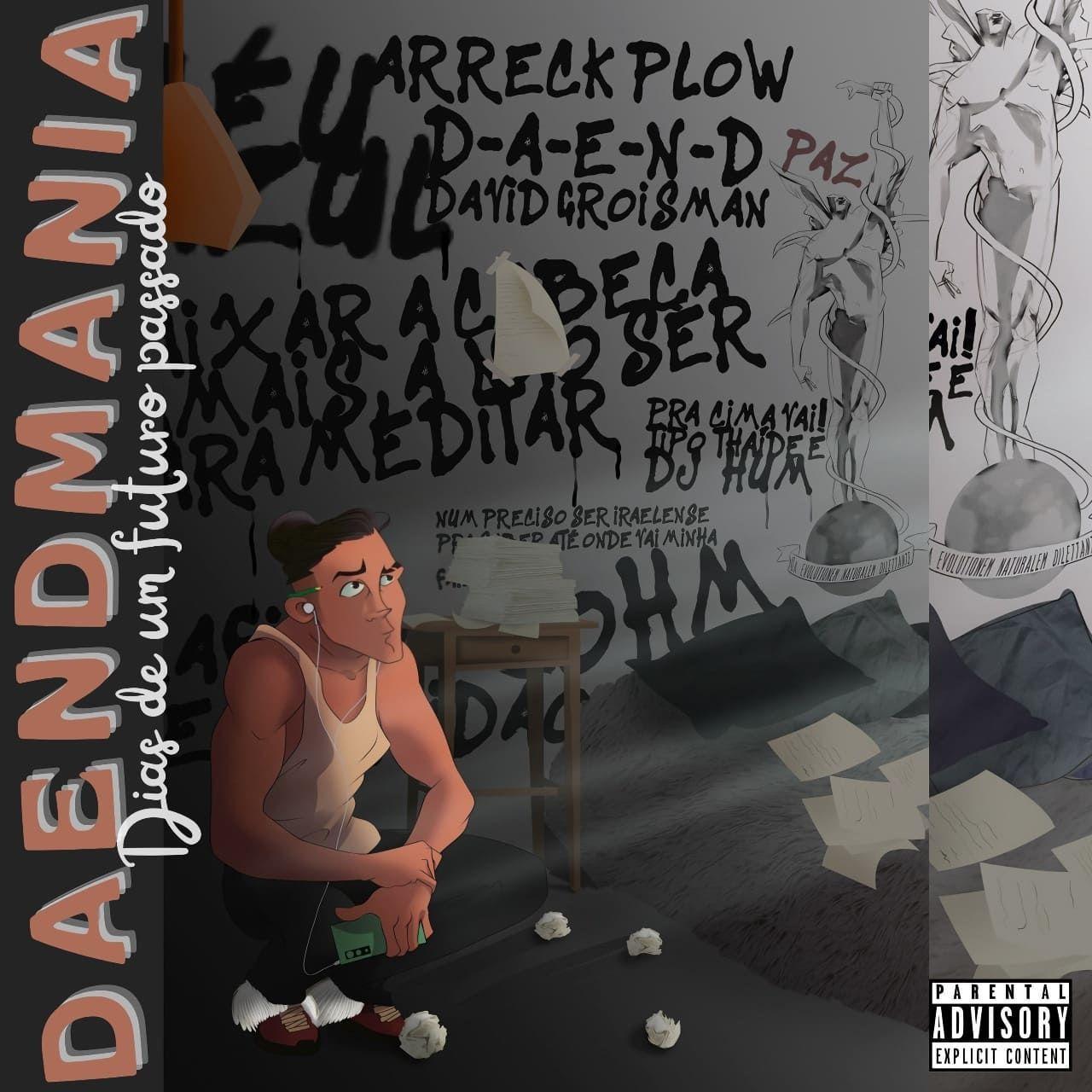 Capa do Álbum "Daendmania - Dias de um Futuro Passado", de Daend