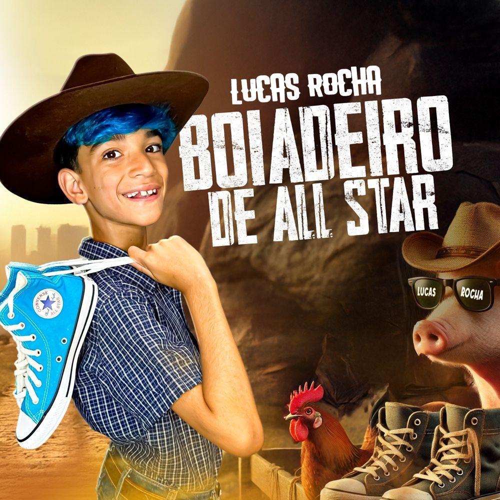 Portada de Sencillo/EP "Boiadeiro de All Star", de Lucas Rocha (Família Rocha)