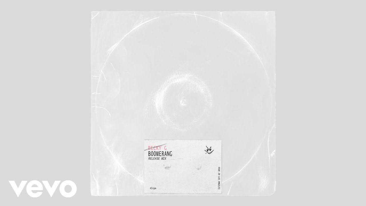 Capa do Single/EP "boomerang", de Becky G