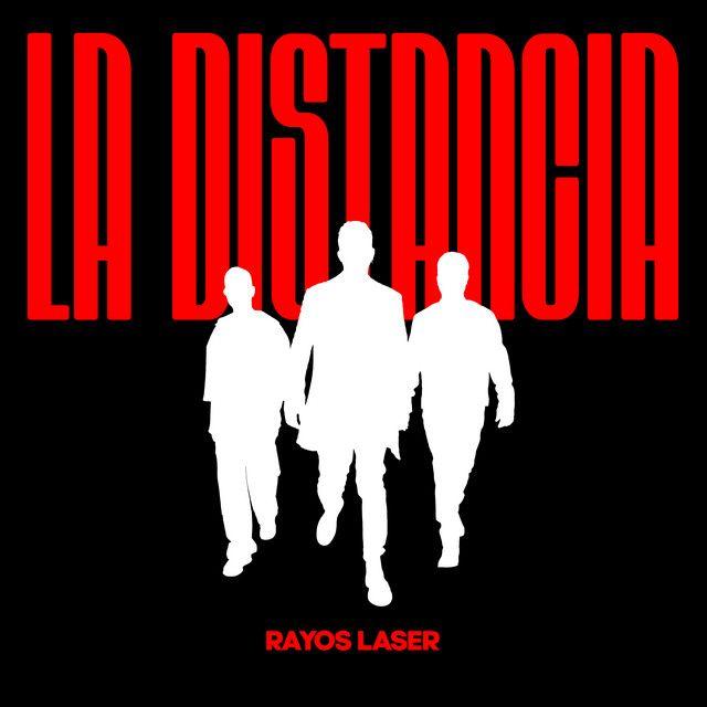 Portada de Álbum "La Distancia", de Rayos Láser