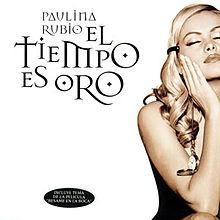 Capa do Álbum "El Tiempo Es Oro", de Paulina Rubio
