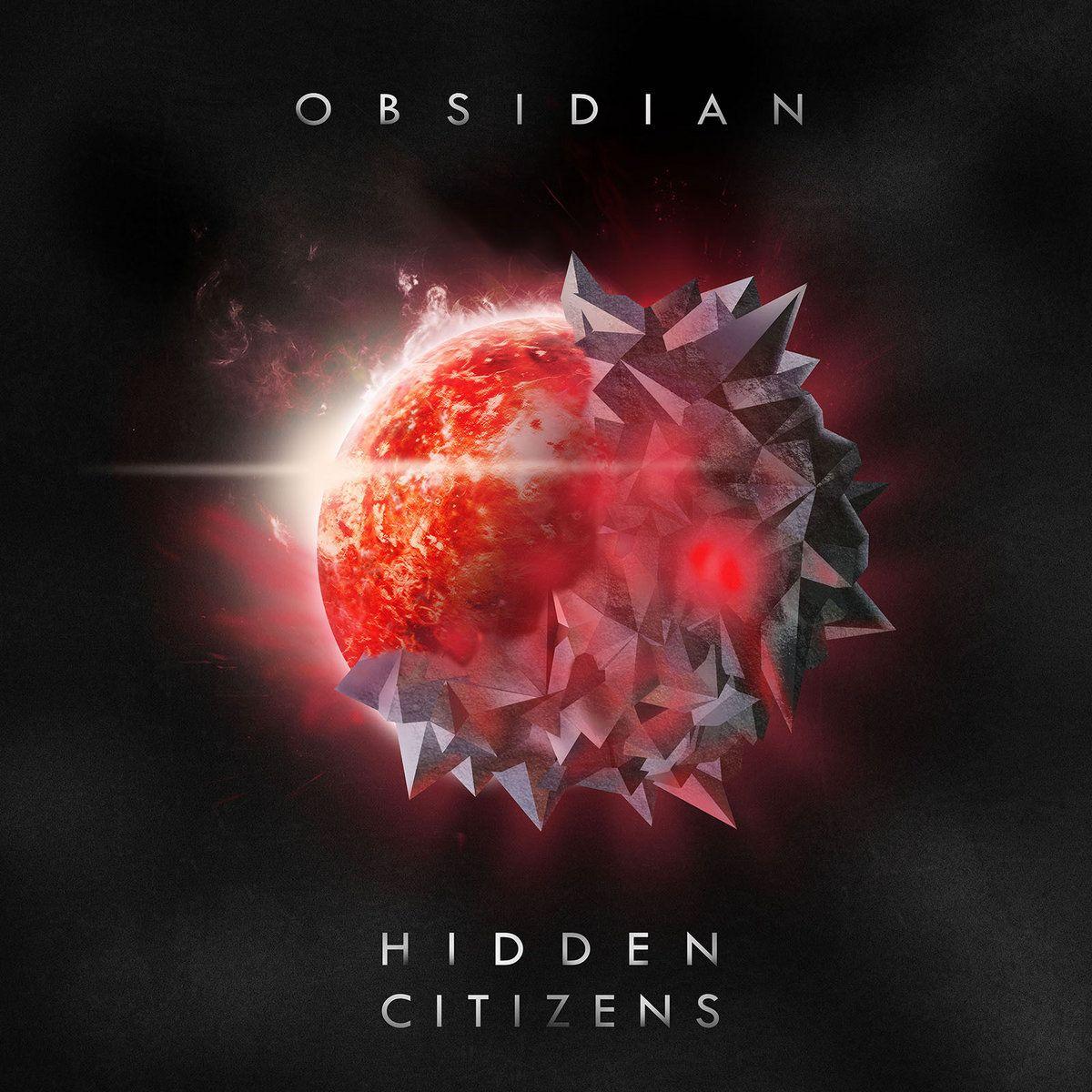 Capa do Álbum "Obsidian", de Hidden Citizens