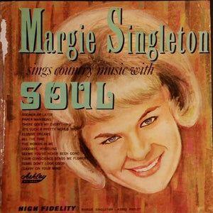 Portada de Álbum "Sings Country Music With Soul", de Margie Singleton