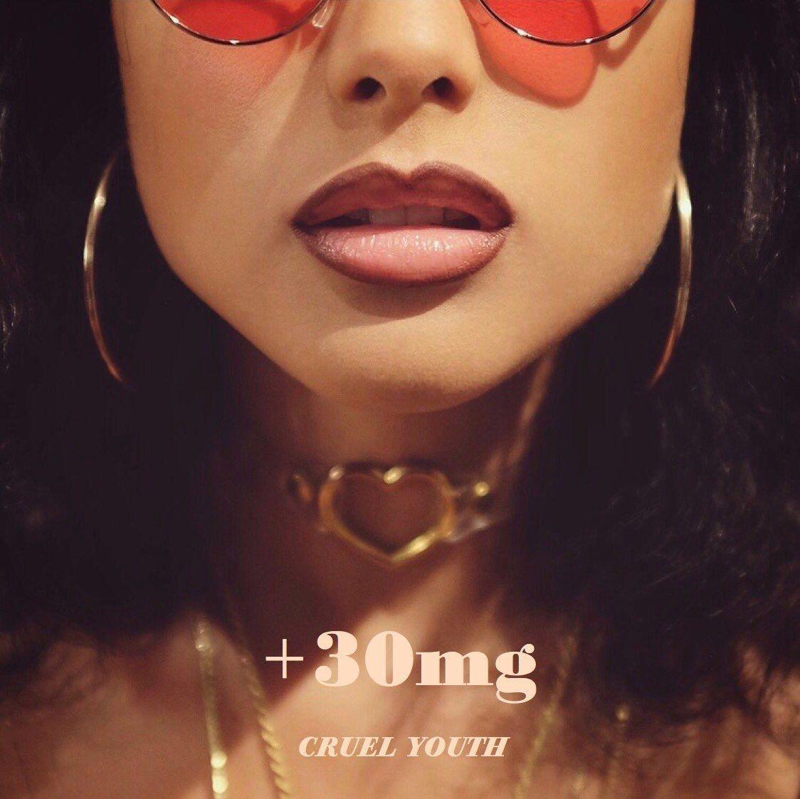 Portada de Álbum "30mg", de Cruel Youth