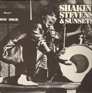Portada del álbum "Shakin' Stevens & Sunsets", de Shakin Stevens