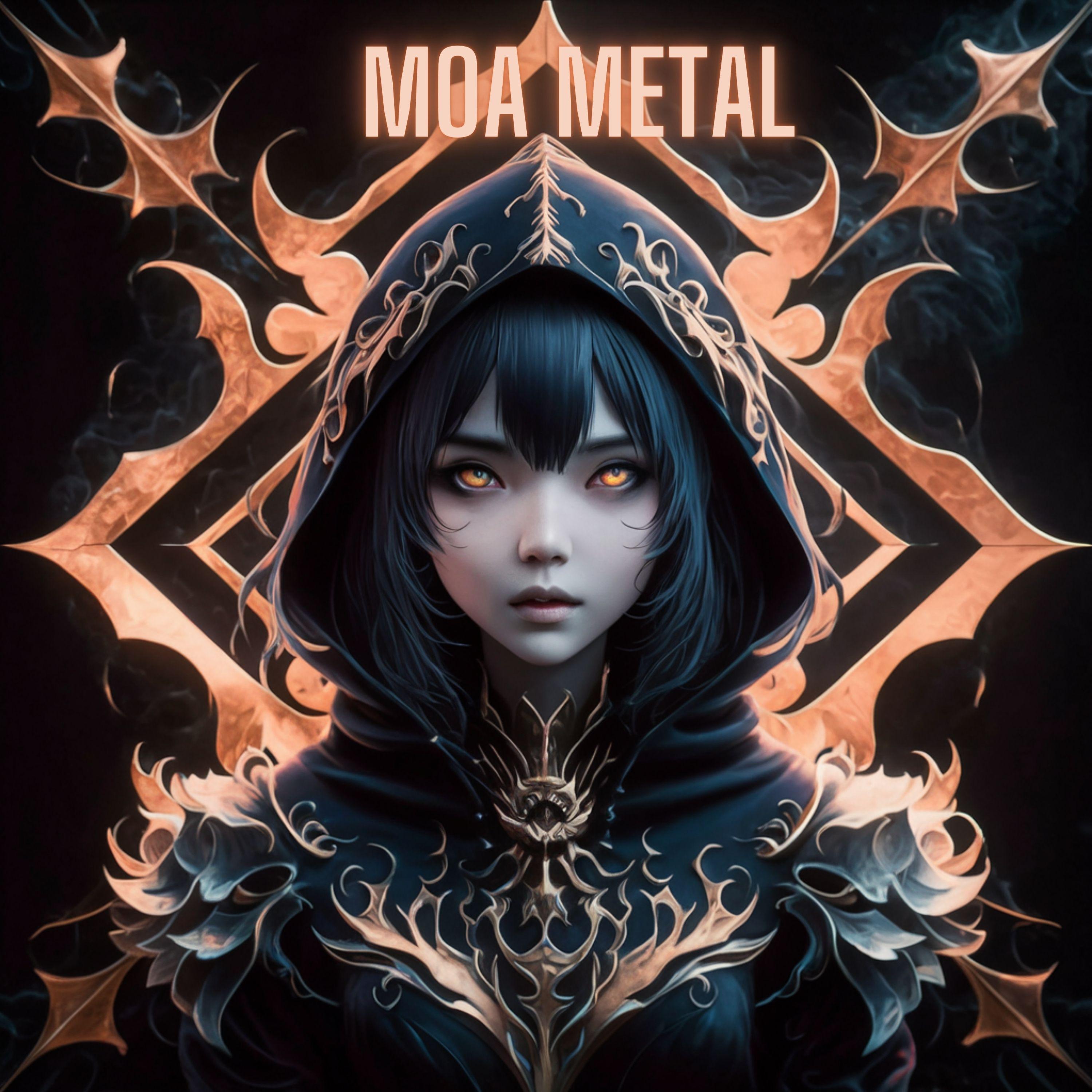 Portada del álbum "Moa Metal", de Magic Notes Tune Tune