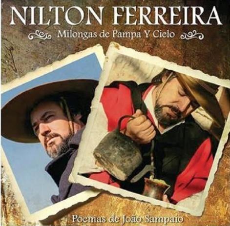 Portada de Álbum "Milongas de Pampa Y Cielo", de Nilton Ferreira