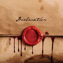 Capa do Álbum "Declaration", de Red