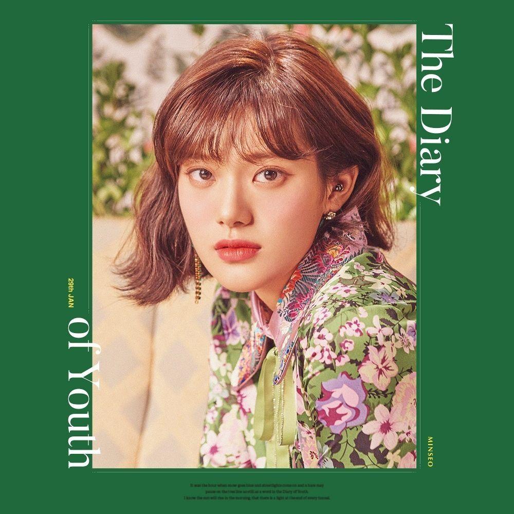 Portada de Álbum "The Diary Of Youth", de Minseo