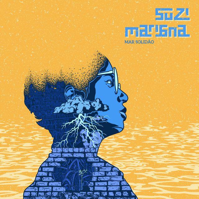Portada de Sencillo/EP "Mar Solidão", de Suzi Mariana