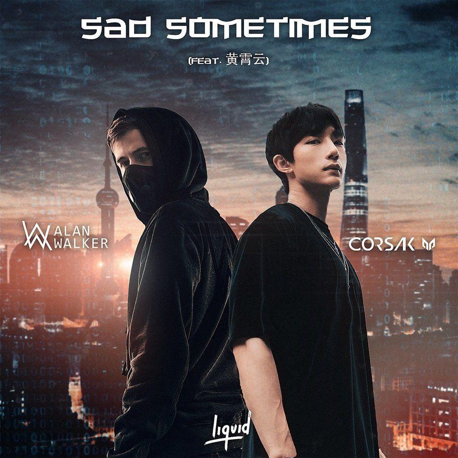 Capa do álbum "Sad Sometimes", de Alan Walker