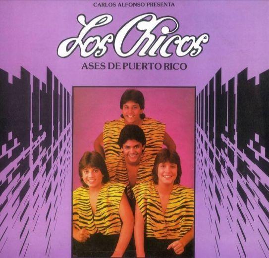 Portada de Álbum "Ases de Puerto Rico", de Los Chicos de Puerto Rico