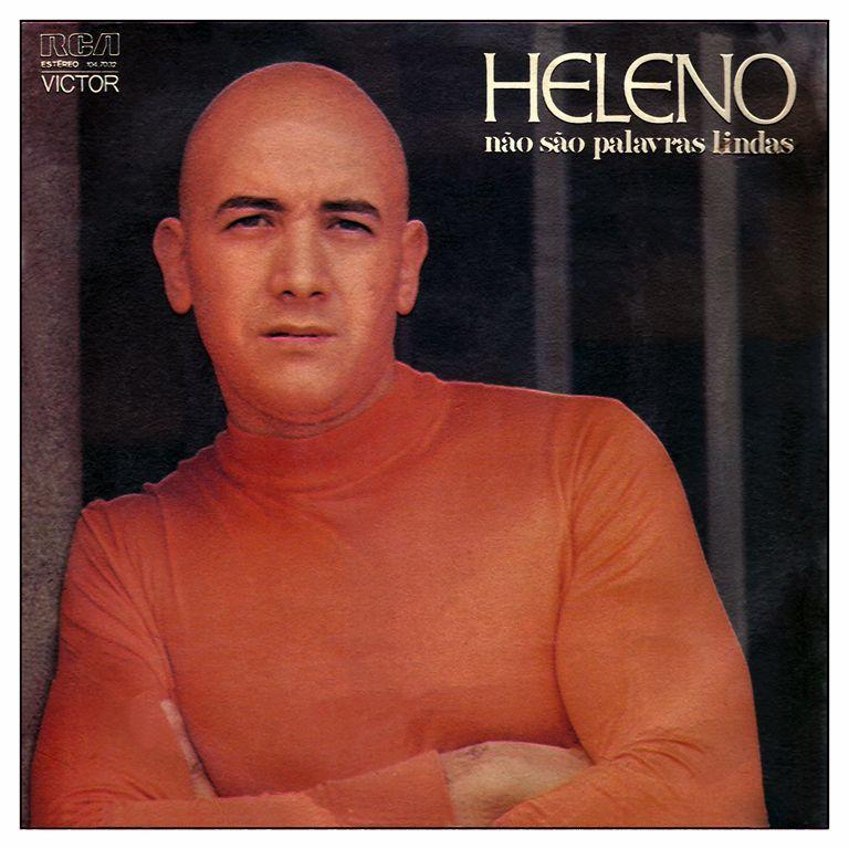 Capa do Álbum "Não São Palavras Lindas", de Heleno