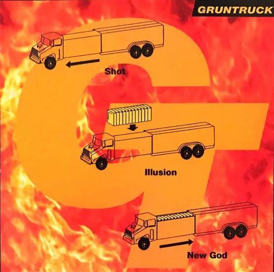 Portada de Sencillo/EP "Shot", de Gruntruck