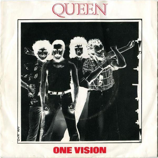 Capa do álbum "One Vision", de Queen