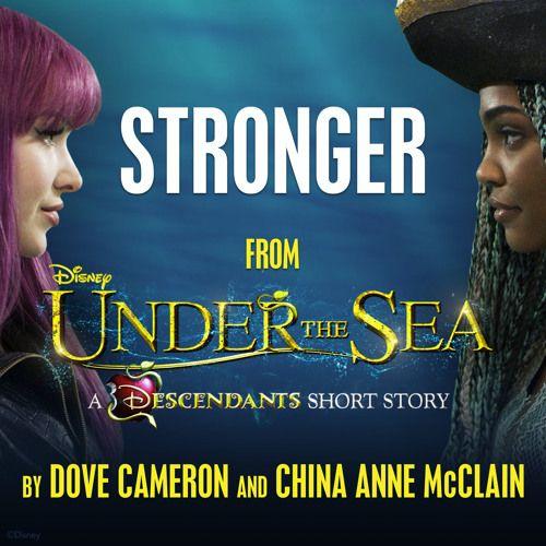 Portada de Sencillo/EP "Stronger (From "Under the Sea: A Descendants Short Story")", de Descendentes (Disney)