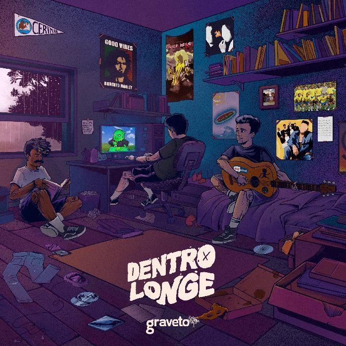 Capa do Single/EP "Dentro Longe", de Graveto