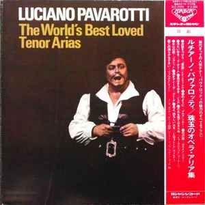 Portada de Álbum " The World's Best Loved Tenor Arias", de Luciano Pavarotti