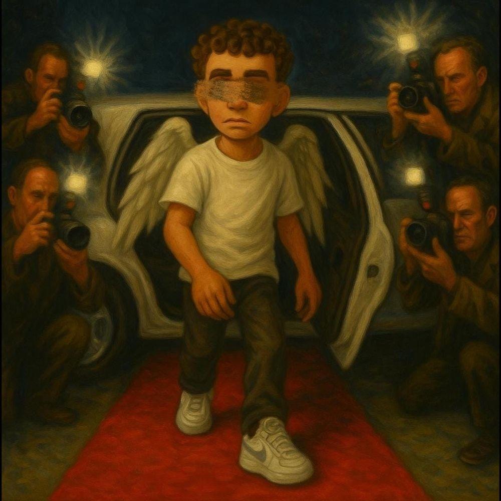 Capa do Single/EP "Noite Passada ", de Xisdê (Trap)