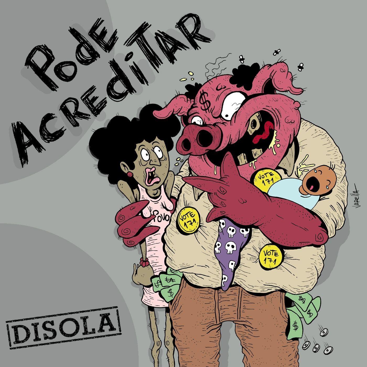 Capa do Álbum "Pode Acreditar", de Disola