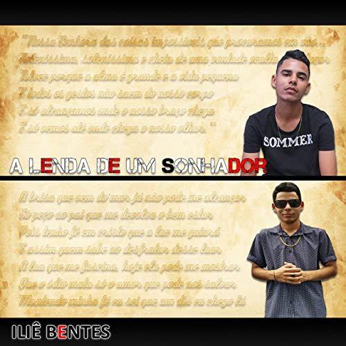 Portada de Álbum "A Lenda de Um Sonhador", de Iliê Bentes