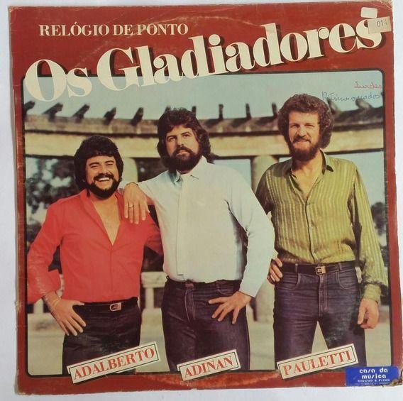 Portada de Álbum "Relógio de Ponto", de Os Gladiadores