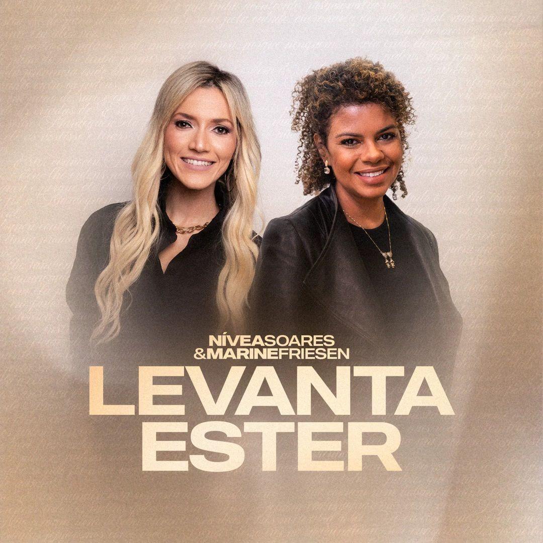 Portada de Sencillo/EP "Levanta, Ester (part. Nívea Soares)", de Marine Friesen