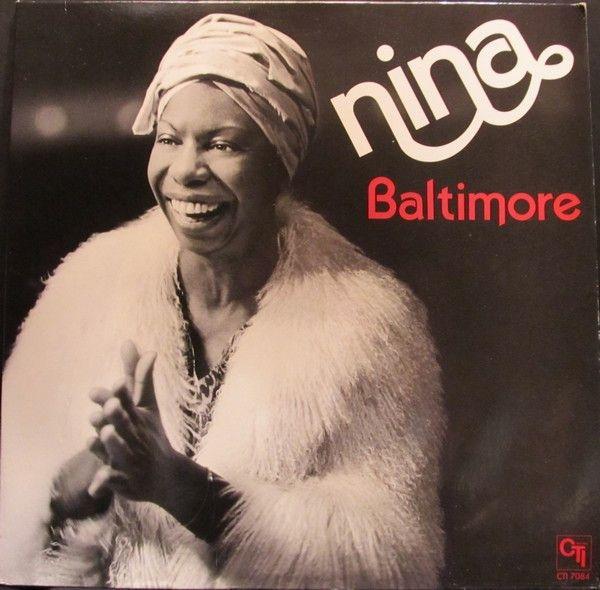 Album cover of "Baltimore" by Nina Simone