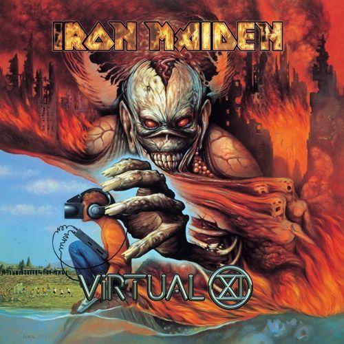 Portada del álbum "Virtual XI", de Iron Maiden