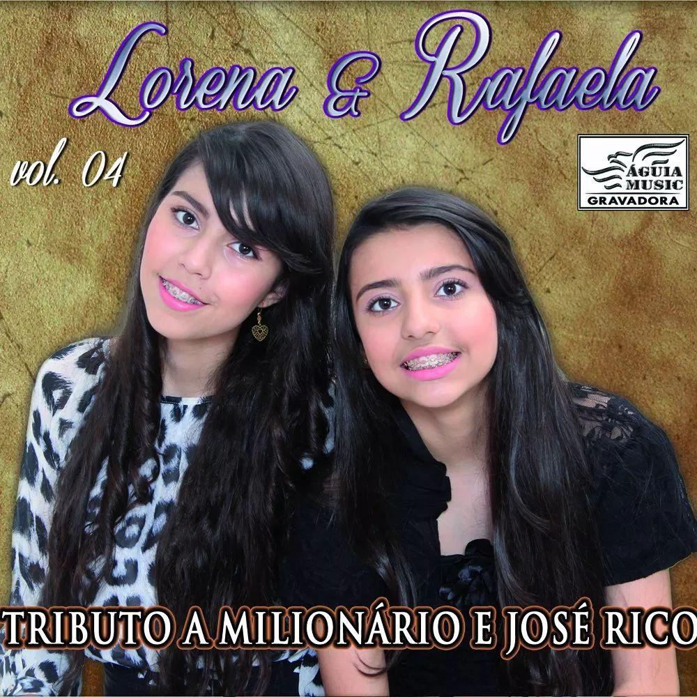 Portada de Álbum "Tributo à Milionário e José Rico (Volume 4)", de Lorena e Rafaela
