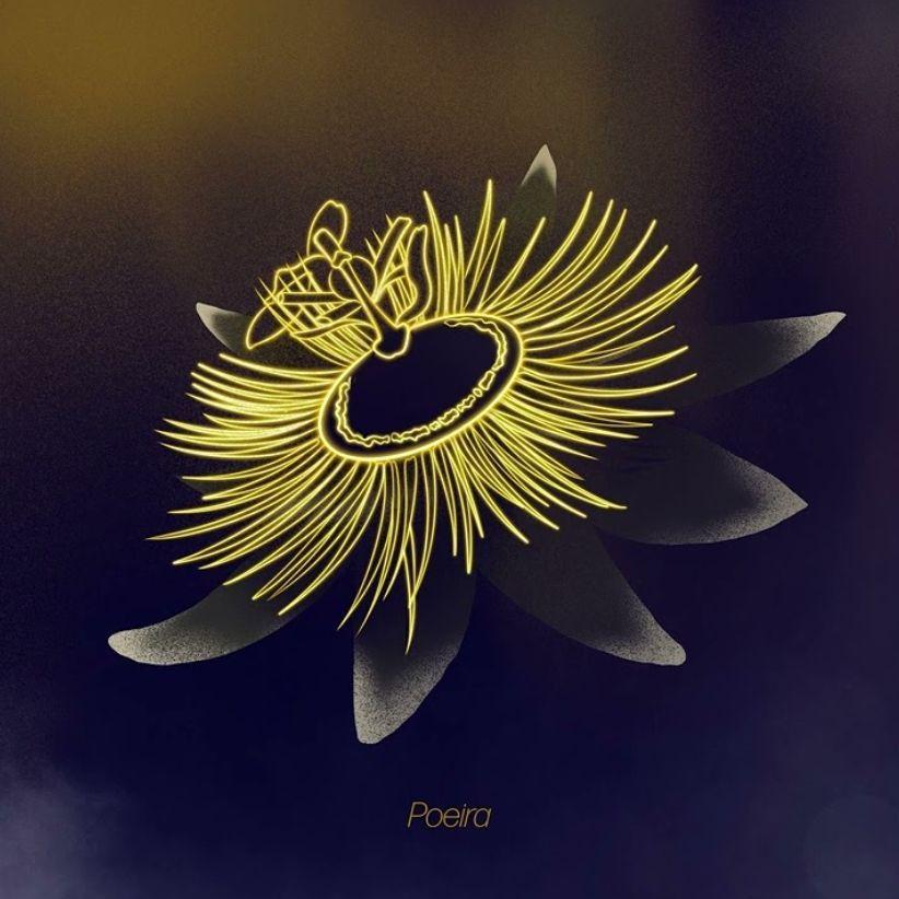 Portada de Sencillo/EP "Poeira", de Motel Vertical