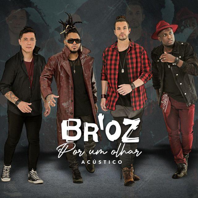 Capa do Single/EP "Por Um Olhar (Acústico)", de Br'oz