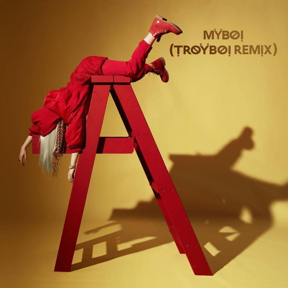 Capa do Single/EP "MyBoi (TroyBoi Remix)", de Billie Eilish