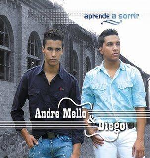 Portada de Álbum "Aprende a Sorrir", de André Mello e Diego