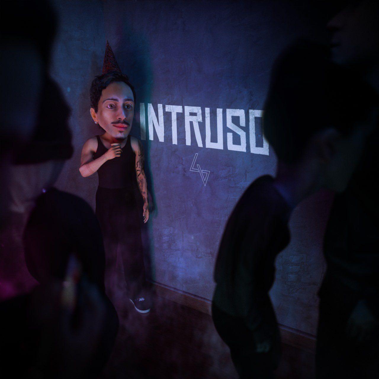 Portada de Sencillo/EP "Intruso", de LVCAS