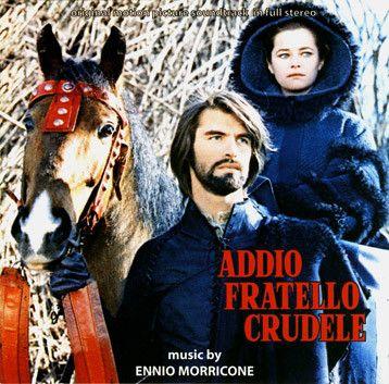 Portada de Álbum "Addio Fratello Crudele", de Ennio Morricone