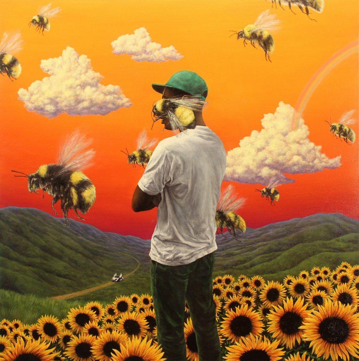 Album cover of "Flower Boy" by Tyler, The Creator