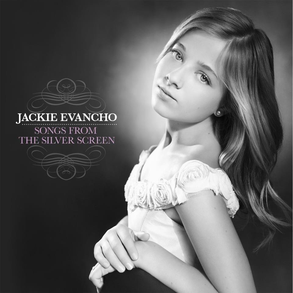 Capa do Álbum "Songs From The Silver Screen", de Jackie Evancho