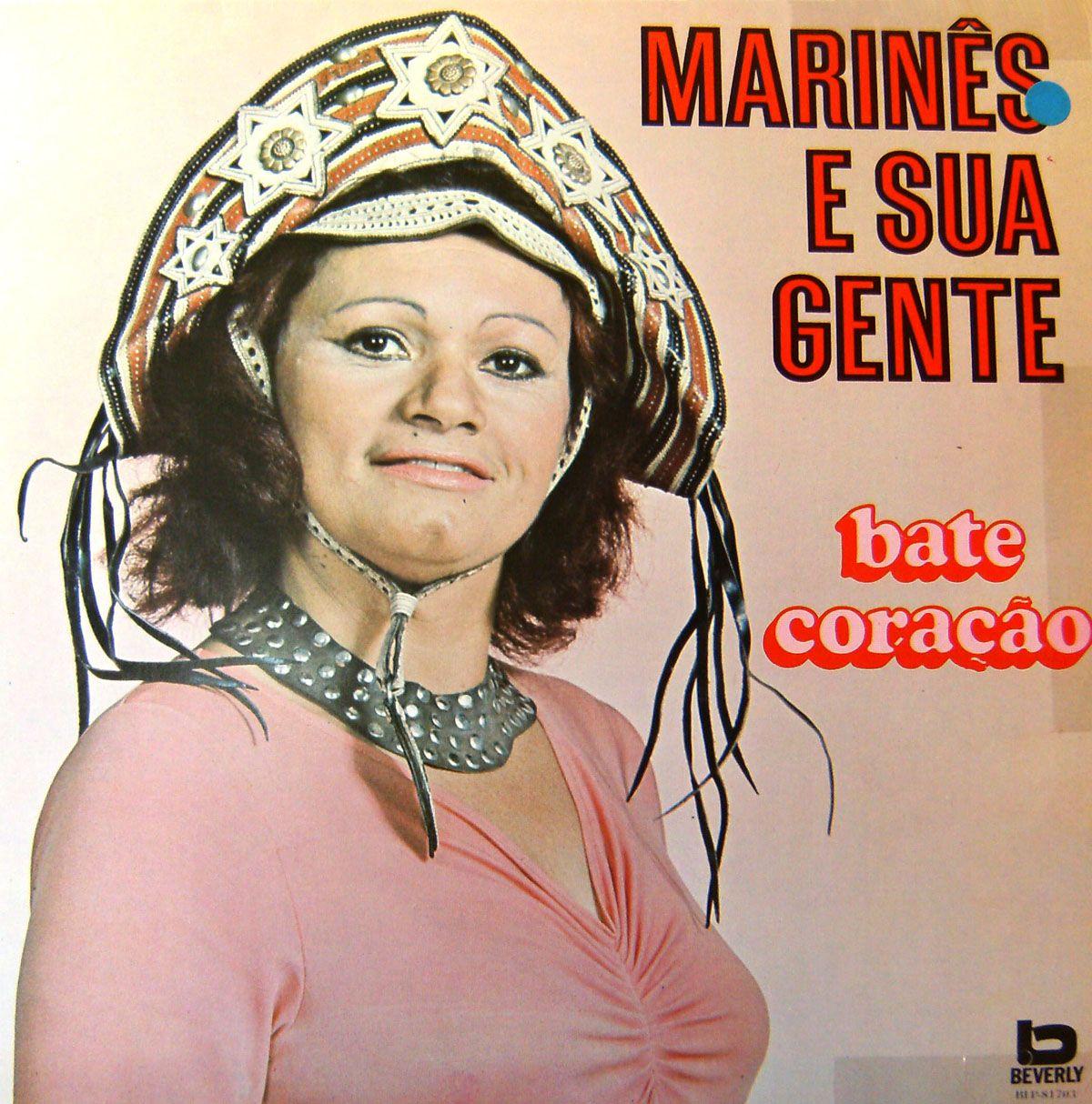 Capa do álbum "Bate Coração", de Marinês