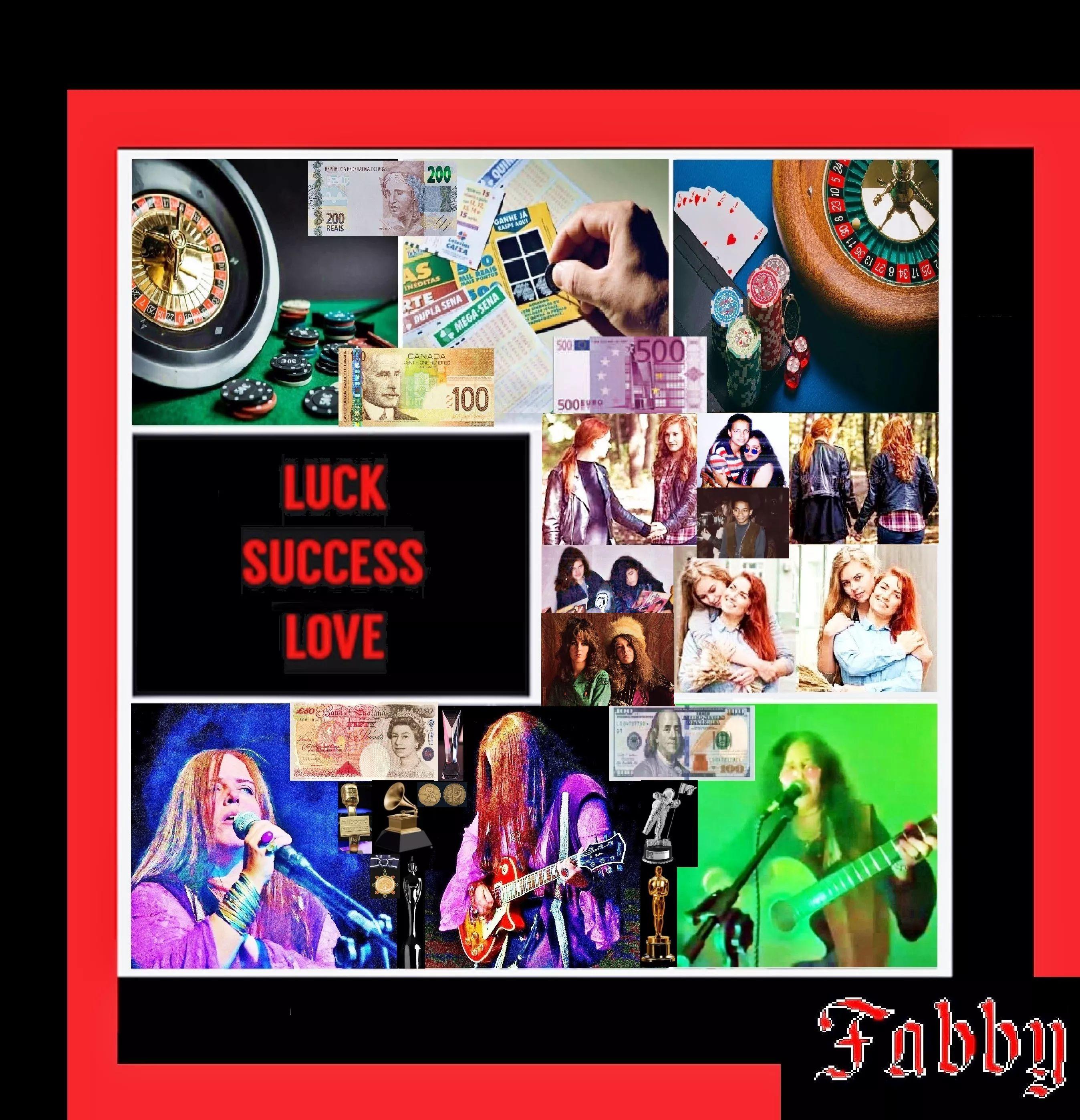 Portada de Álbum "Luck Success Love", de Fabby