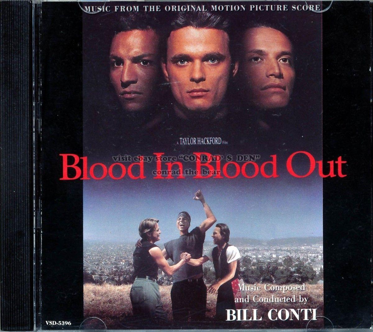 Capa do Álbum "Blood In Blood Out", de Bill Conti