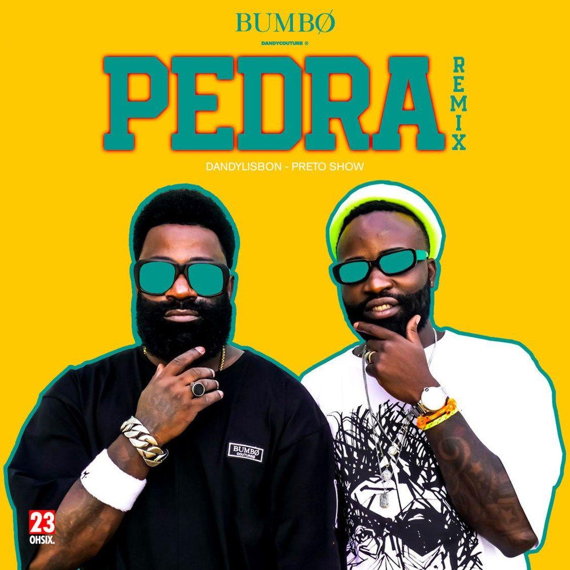 Capa do Single/EP "Pedra Remix", de Preto Show