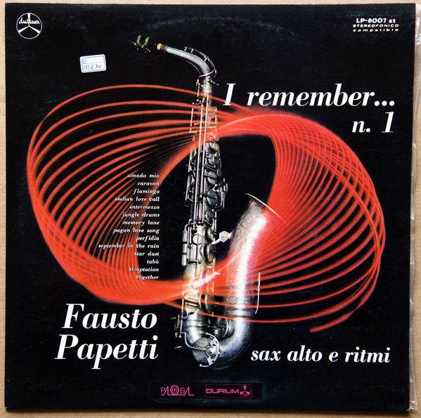 Capa do álbum "I Remember...", de Fausto Papetti