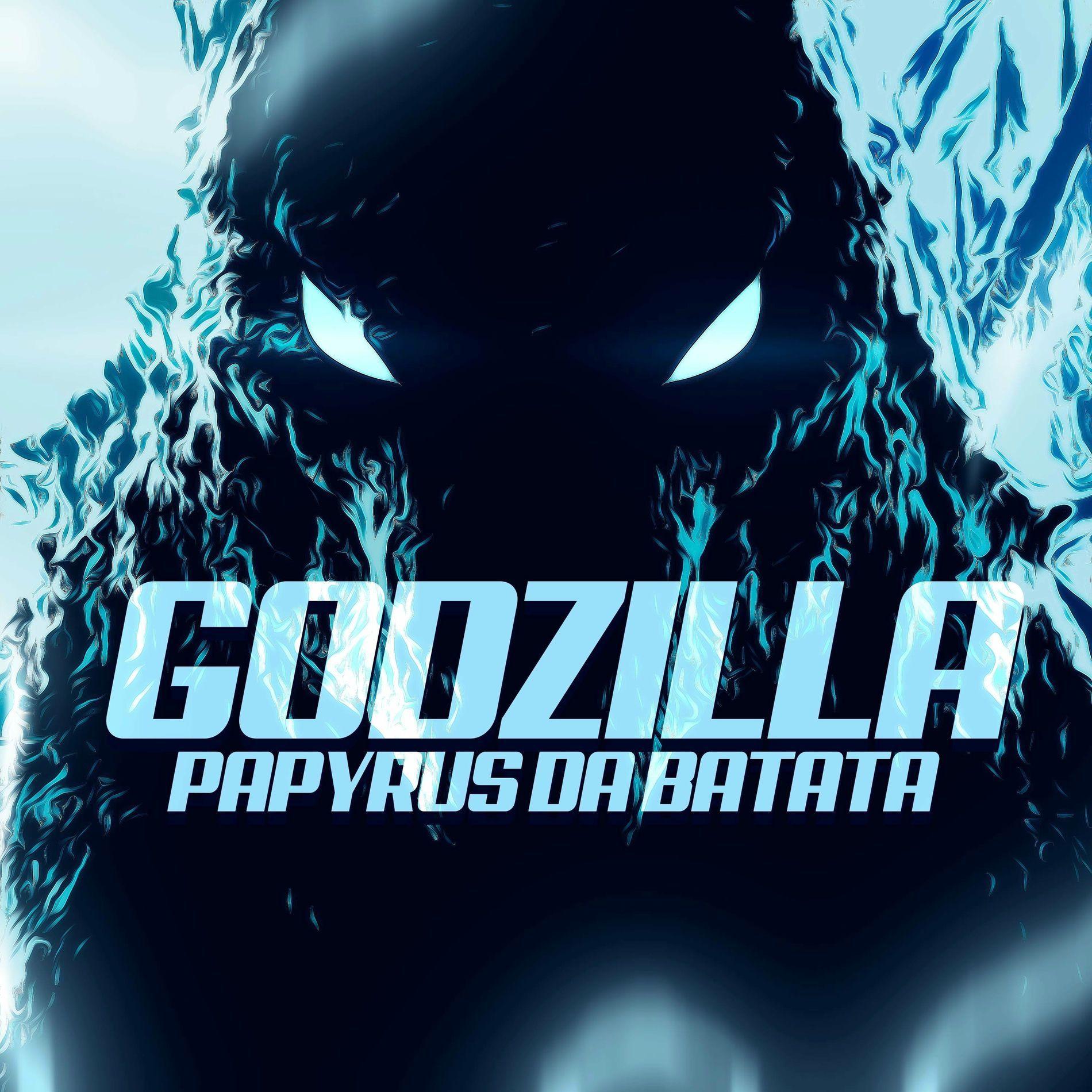 Capa do álbum "Rap do Godzilla (Monsterverse) - O Rei Dos Monstros", de Papyrus da Batata