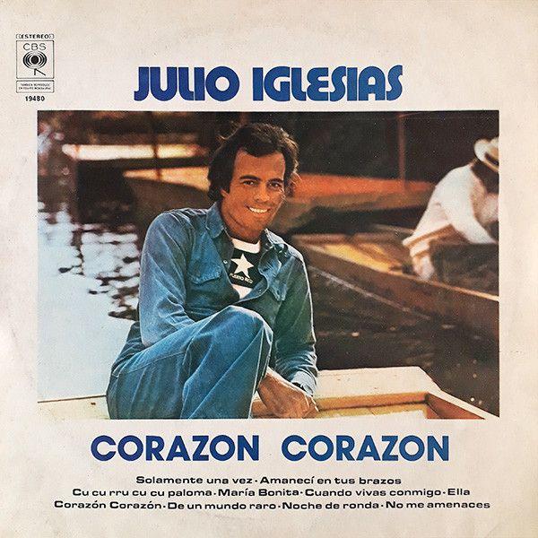 Album cover of "Corazón, Corazón" by Julio Iglesias