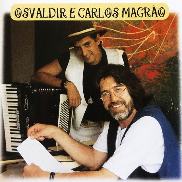 Album cover of "Lago Verde e Azul " by Oswaldir e Carlos Magrão