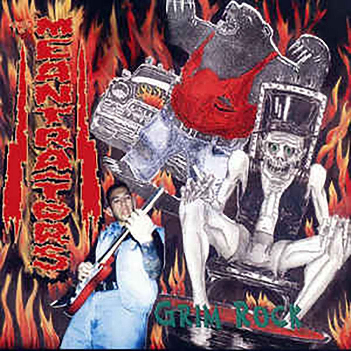 Portada de Álbum "Grim Rock", de The Meantraitors