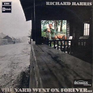 Capa do Álbum "The Yard Went On Forever...", de Richard Harris