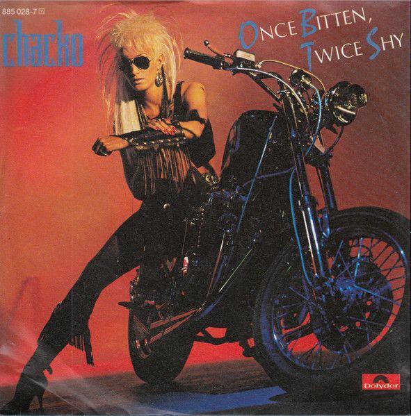 Capa do Single/EP "Once Bitten, Twice Shy", de Lori Chacko